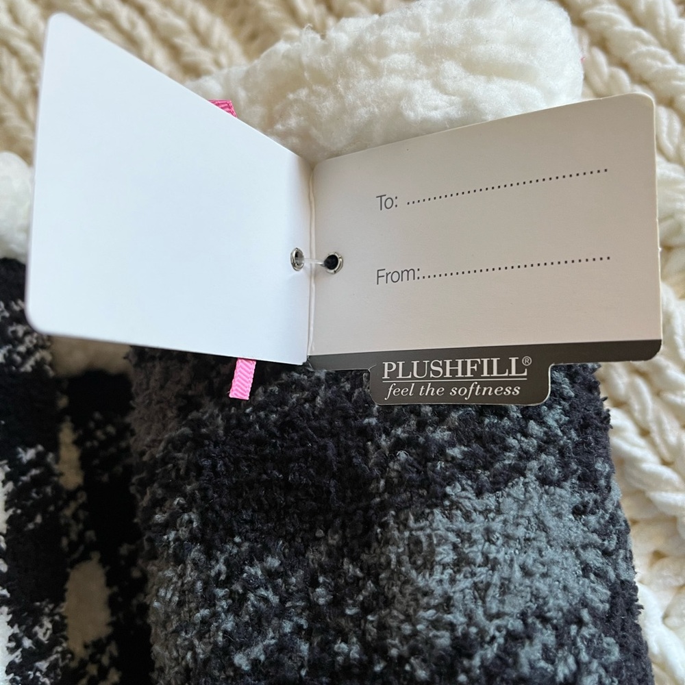 CUDDL DUDS SHERPA LINED LOUNGE SOCKS 2 PAIRS NWT - Picture 5 of 7